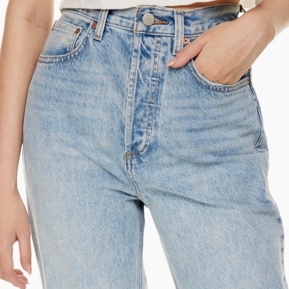 DENIUM FORUM - The Joni High Rise Loose Aritzia Size 24 - Picture 2 of 4